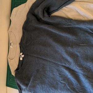 Uniqlo u linen blend sweaters